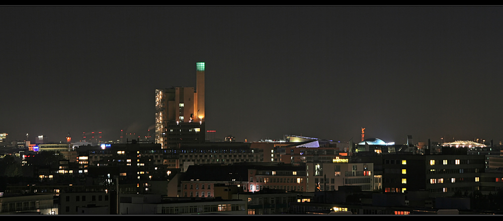 Nightview Potsdamer Platz + Siegessäule