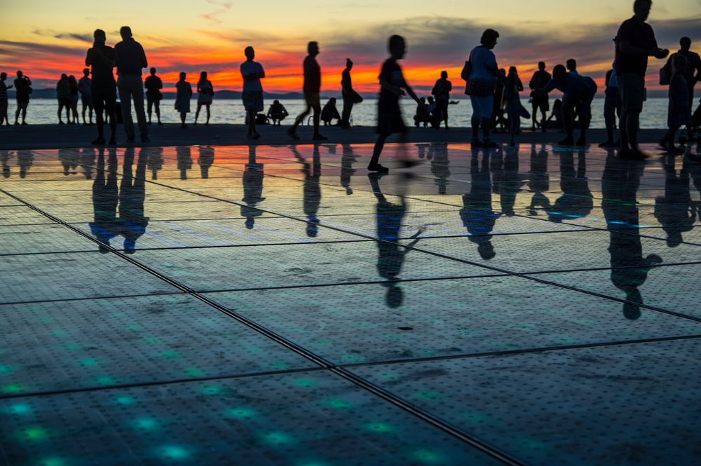 Nightwalk in Zadar