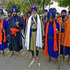 Nihang Singh Sikhs in Pose