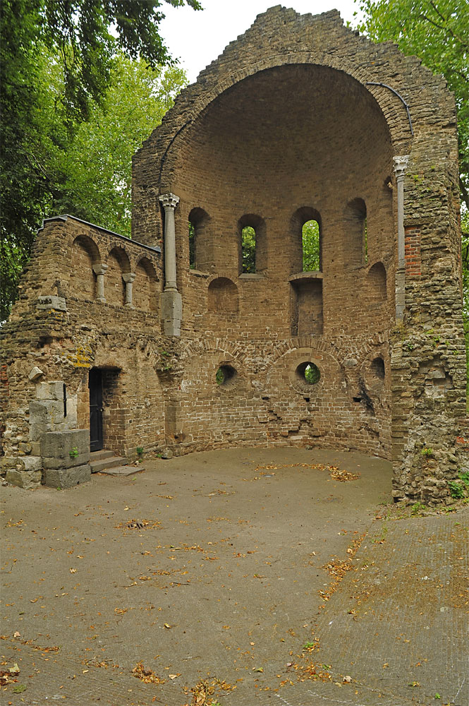 Nijmegen, Barbarossa-Ruine, Rest der mittelalterlichen Burganlage