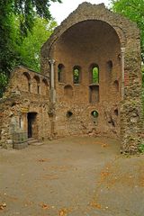 Nijmegen, Barbarossa-Ruine, Rest der mittelalterlichen Burganlage