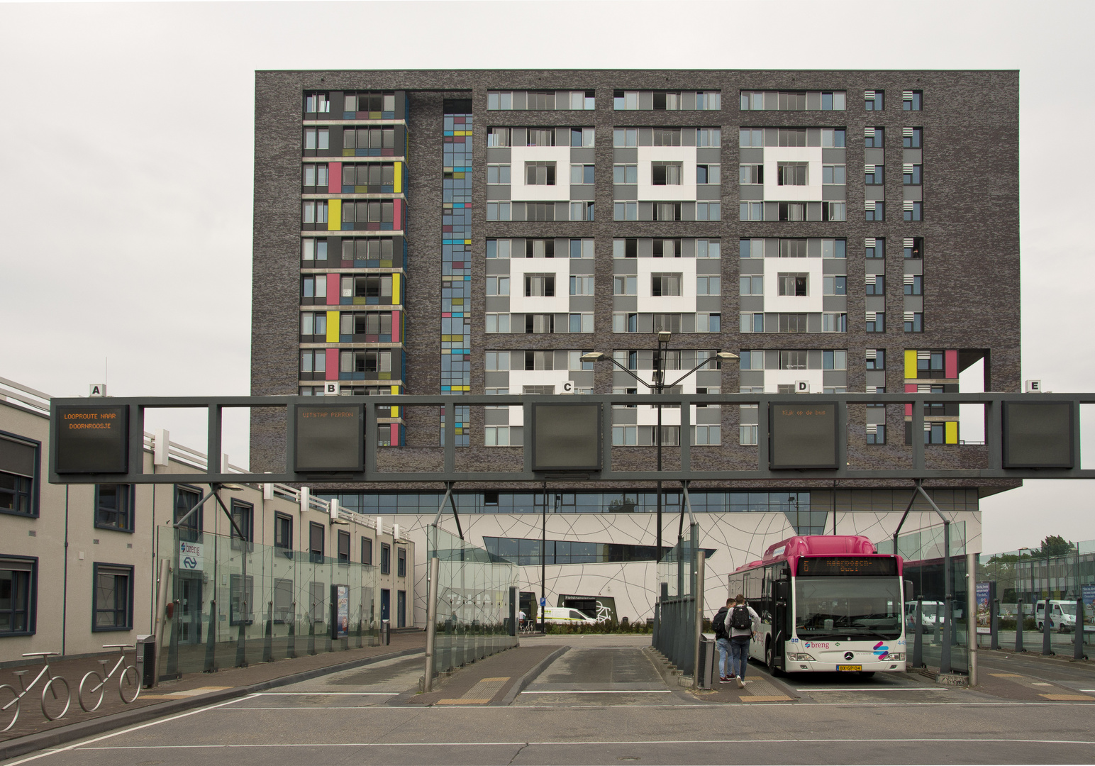 Nijmegen - Bus Station & Pop Concert Hall "Doornroosje" - 01