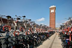 Nijmegen - Cycle Stands at the Railway Station - 02