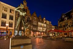 Nijmegen - Grote Markt - Statue of Mariken van Nieumeghen