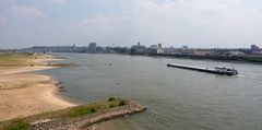 Nijmegen - View on Nijmegen seen from Oversteek Bridge - 02