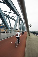 Nijmegen - Waal-river - Snelbinder bridge