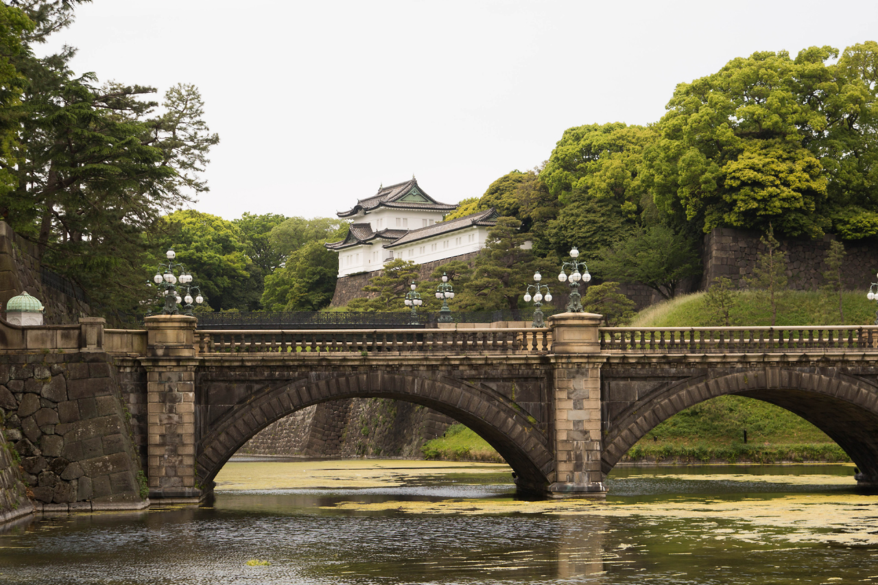 Nijubashi Bridge and Imperial Palace, Tokyo