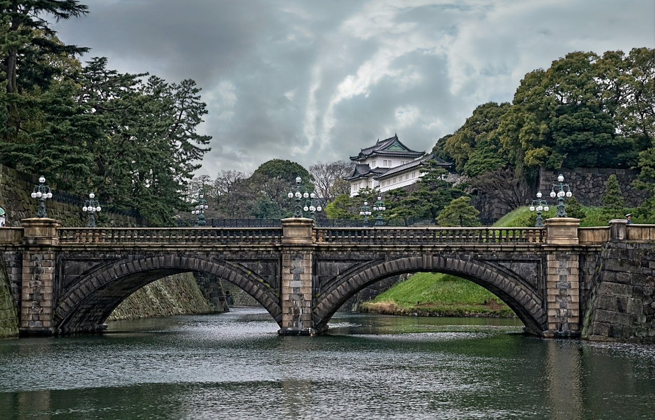 Nijubashi-Brücke - Kaiserpalast Tokyo