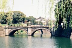 Nijubashi Brücke zum Haupttor der kaiserlichen Residenz (1)