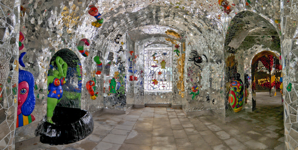 Niki de Saint Phalle-Grotte Hannover Herrenhausen Panorama