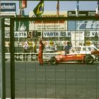 NIKI LAUDA 1975 POLE AM NÜRBURGRING