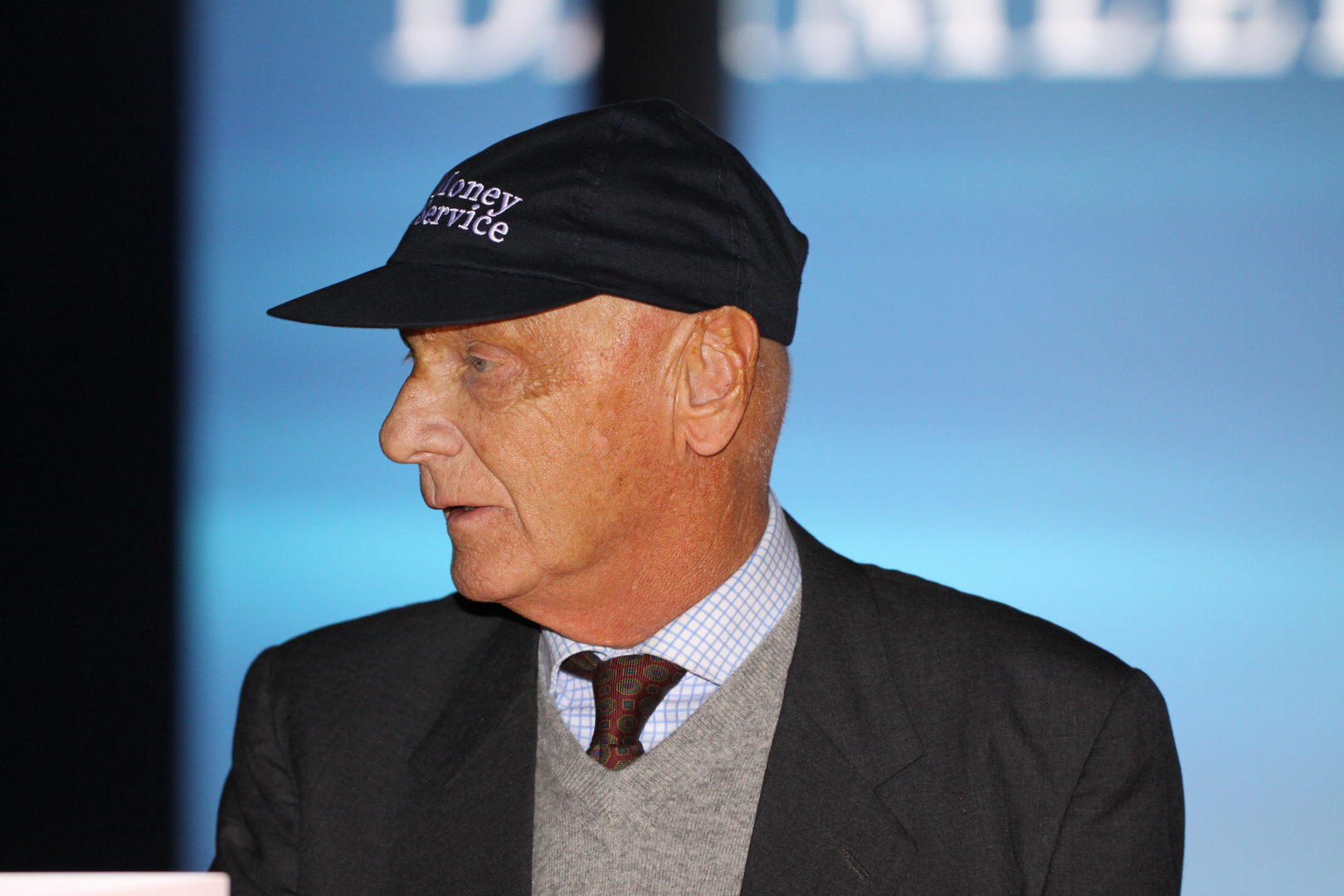 Niki Lauda beim Festakt 125 Jahre Automobil in Stuttgart