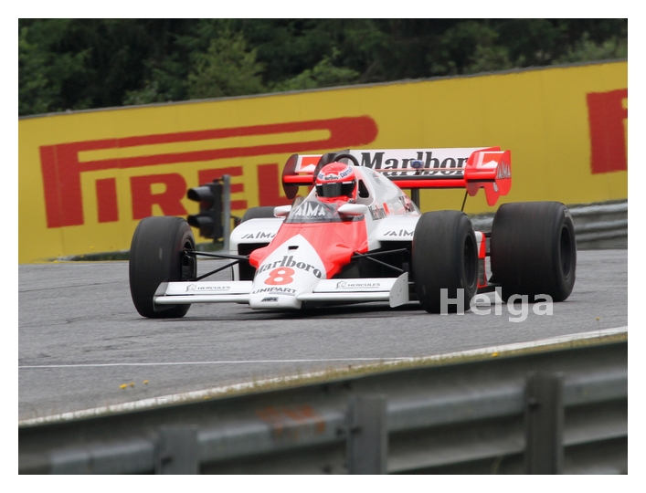 Niki Lauda im Mc Laren von 1984, GP Österreich 2015