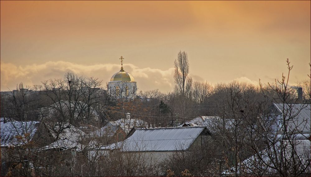 Nikolaev. Winter Evening On Fringe