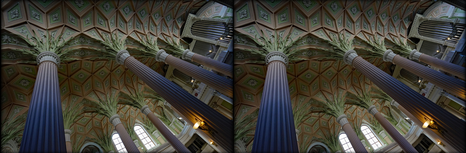  Nikolai Kirche Leipzig - gewagte Perspektive (3D-X-View Cha)