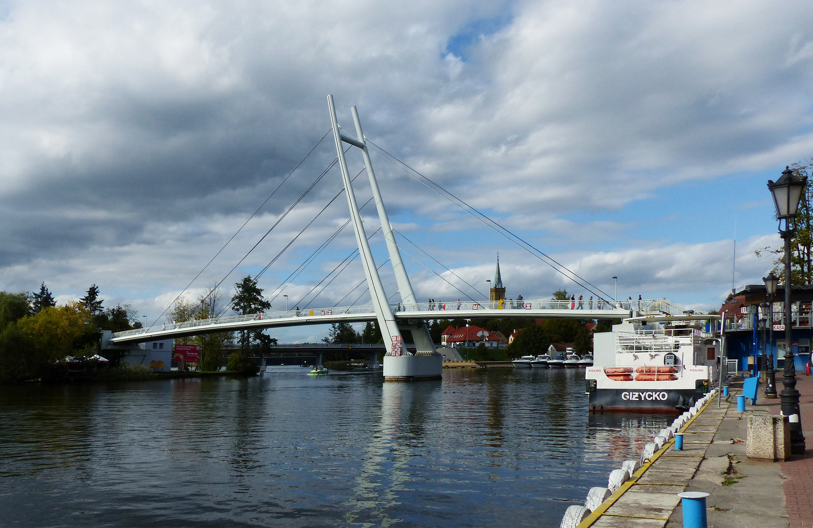 Nikolaiken - die neue Brücke