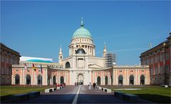 Nikolaikirche  (Blick vom Brandenburger Landtag)