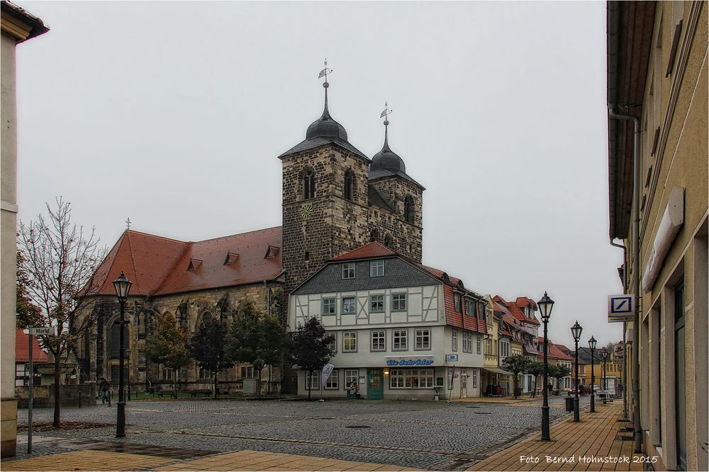 Nikolaikirche meiner Geburtsstadt Oschersleben ....