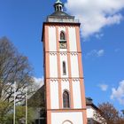 Nikolaikirche Siegen in der Aprilsonne