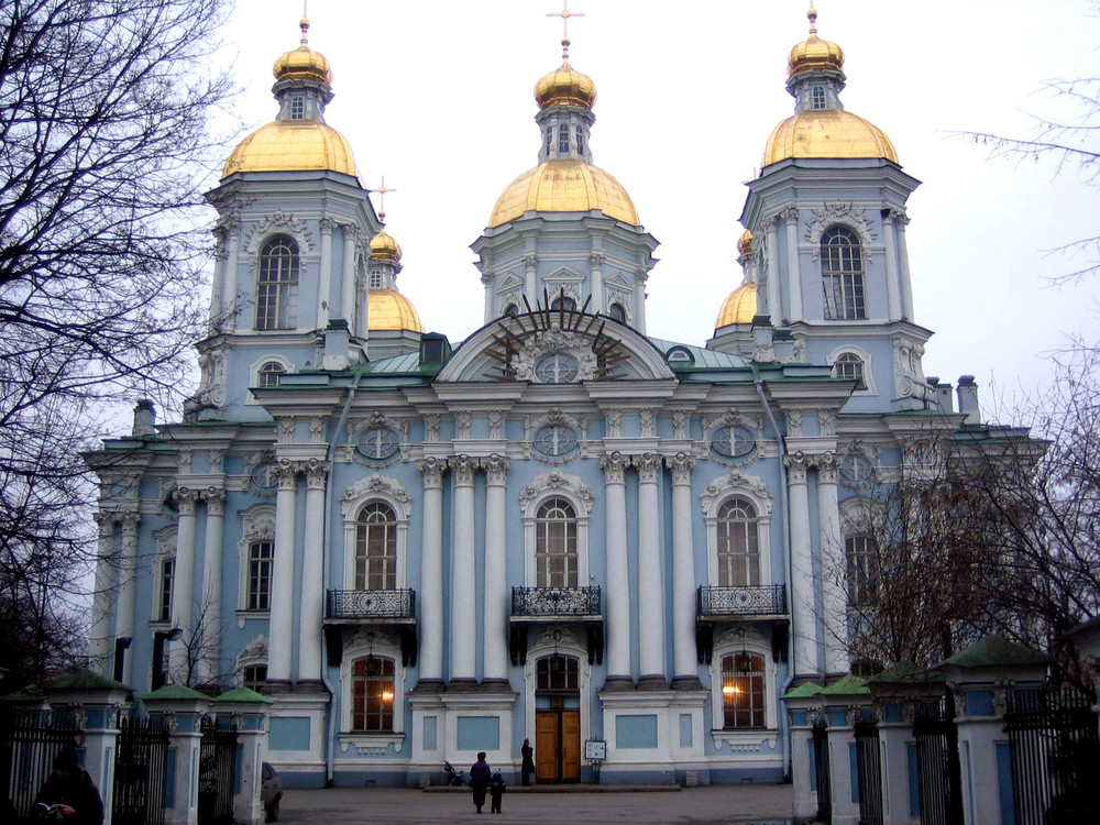 Nikolaus-Marine-Kathedrale in St. Petersburg