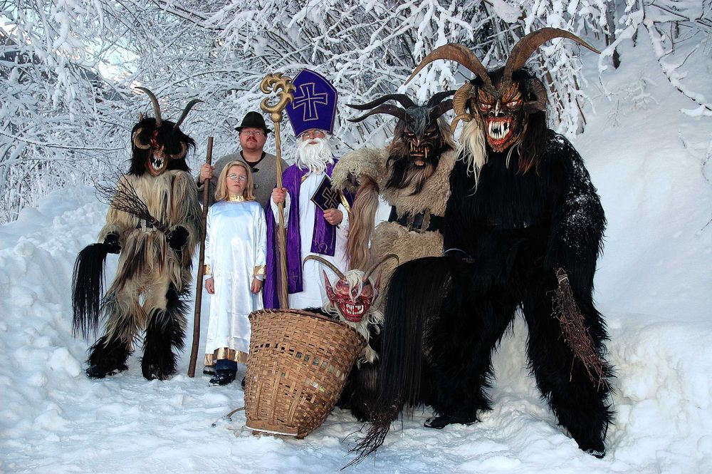 Nikolaus und Krampus II Foto & Bild kunstfotografie & kultur, bräuche