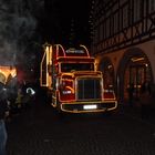 Nikolaustag mit dem Coca-Cola.Truck