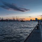 Nikon D850 Testaufnahmen Hafen Hamburg Sonnenuntergang