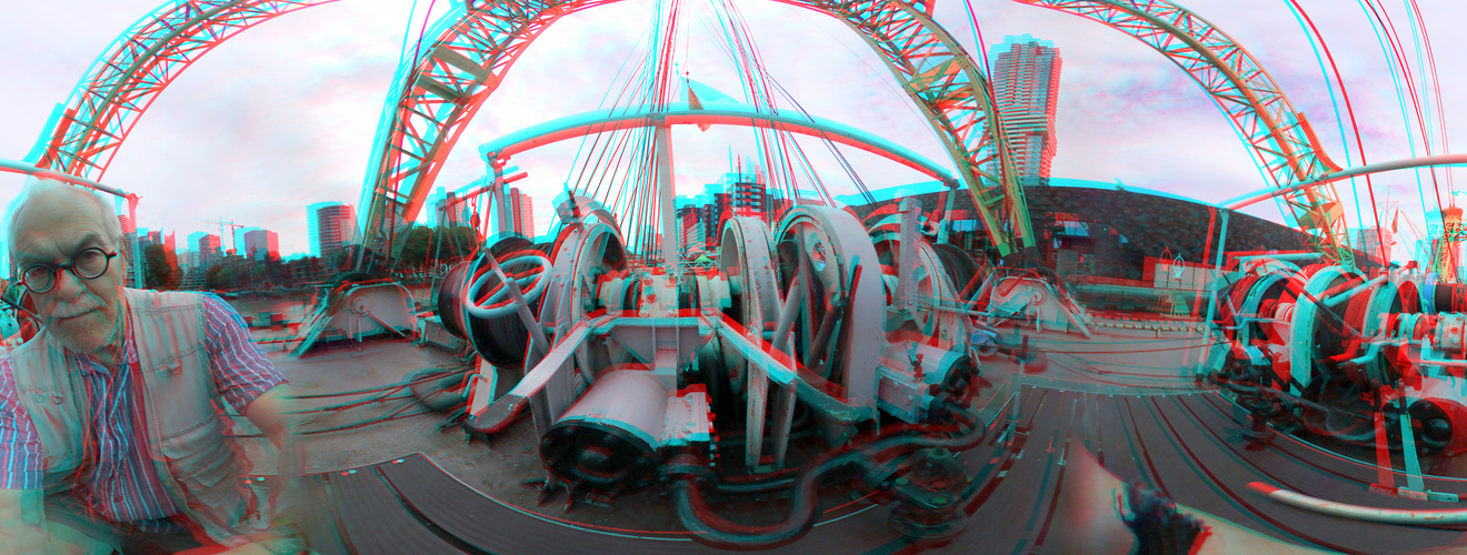 Nikon KeyMission 360 3D anaglyph