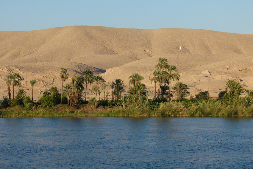 &hellip;Nil - Palmen - und ganz viel Wüste&hellip; Foto & Bild | africa, egypt