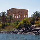 Nilansicht auf Tempel Philae