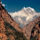 Nilgiri beim Annapurna Trecking