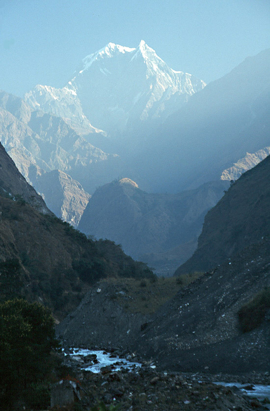 Nilgiri im Morgendunst