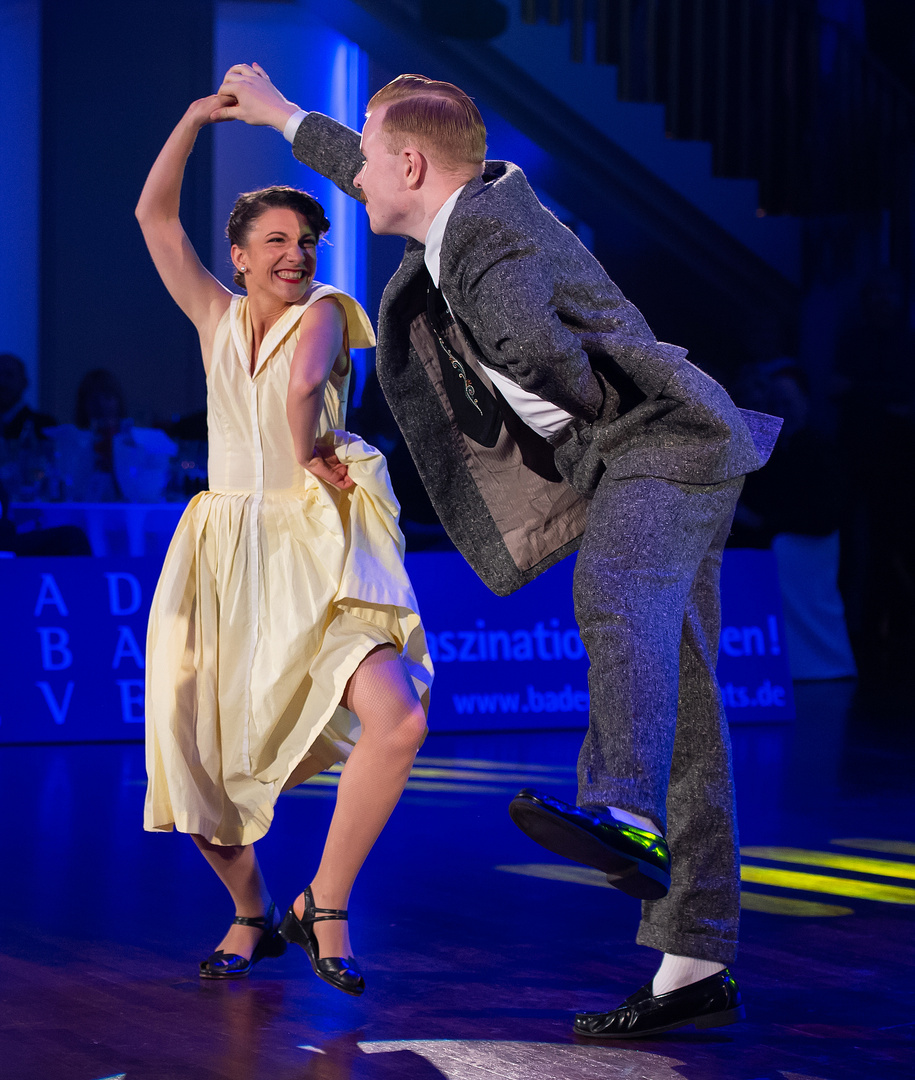 Nils Andren&Bianca Locatelli beim Boogie Woogie