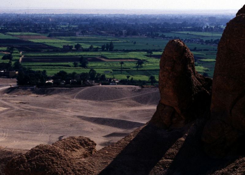 Niltal bei Luxor