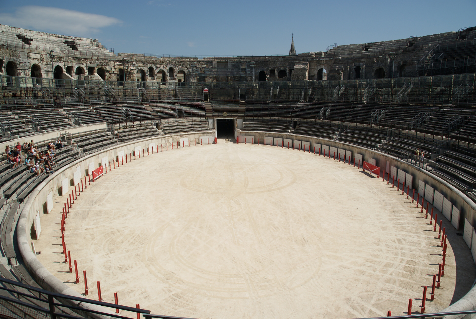 Dictee L Amphitheatre De Nimes Nimes Amphitheater Foto & Bild | architektur, france, motive Bilder auf