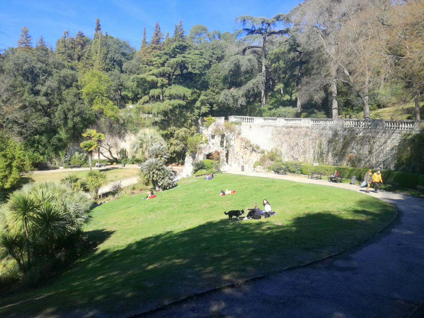 Nimes,  ce matin ...