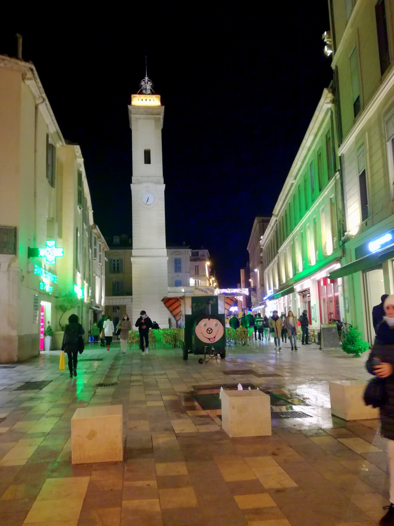 Nimes, ce soir  ....