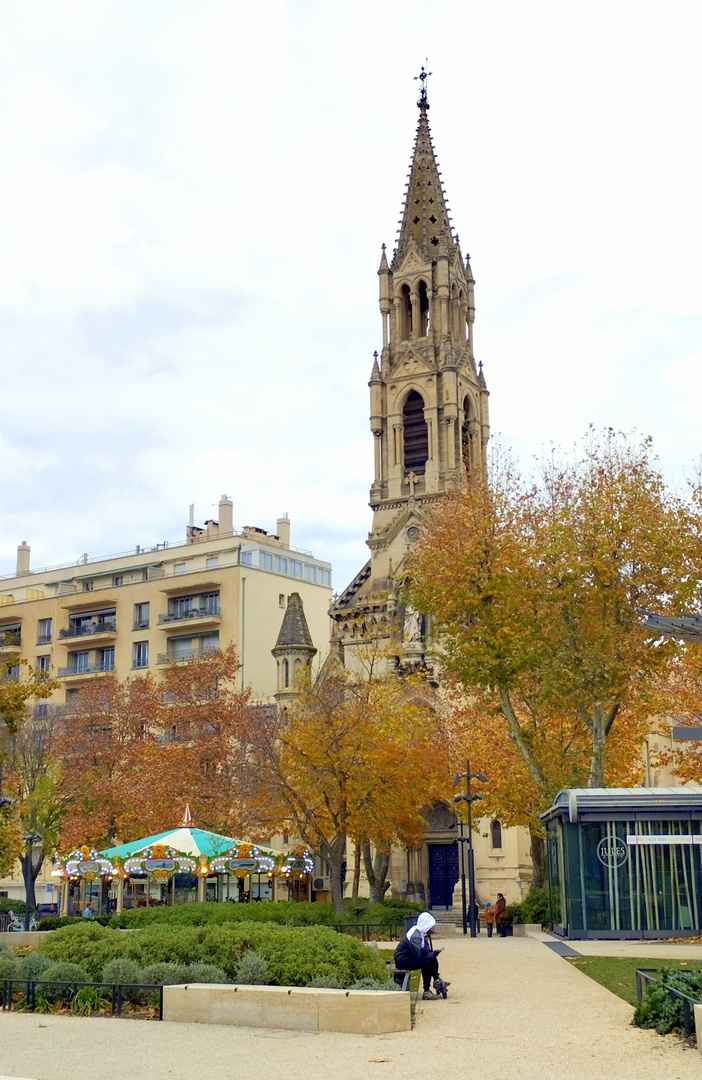 Nimes en hiver ....