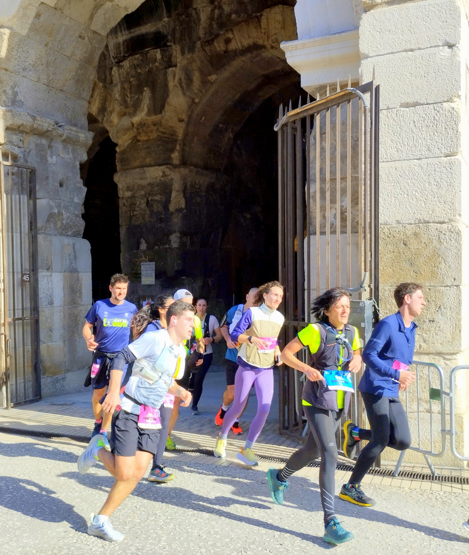 Nimes Urban Trail du 18 février 2024