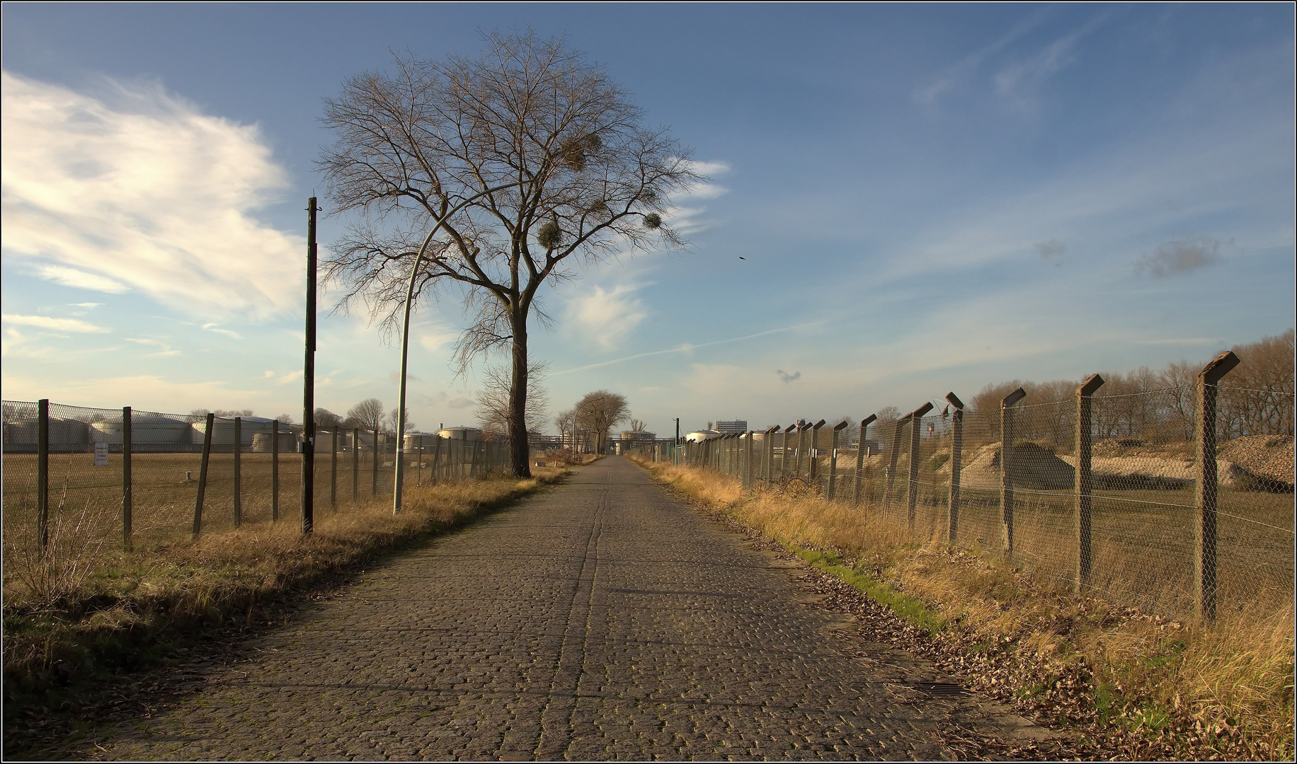 nimm den lange Weg nach Hause....