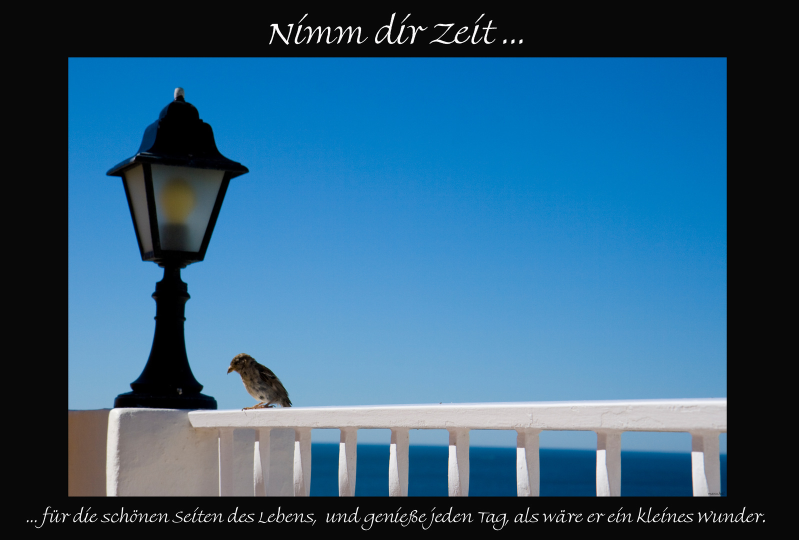 Nimm Dir Zeit