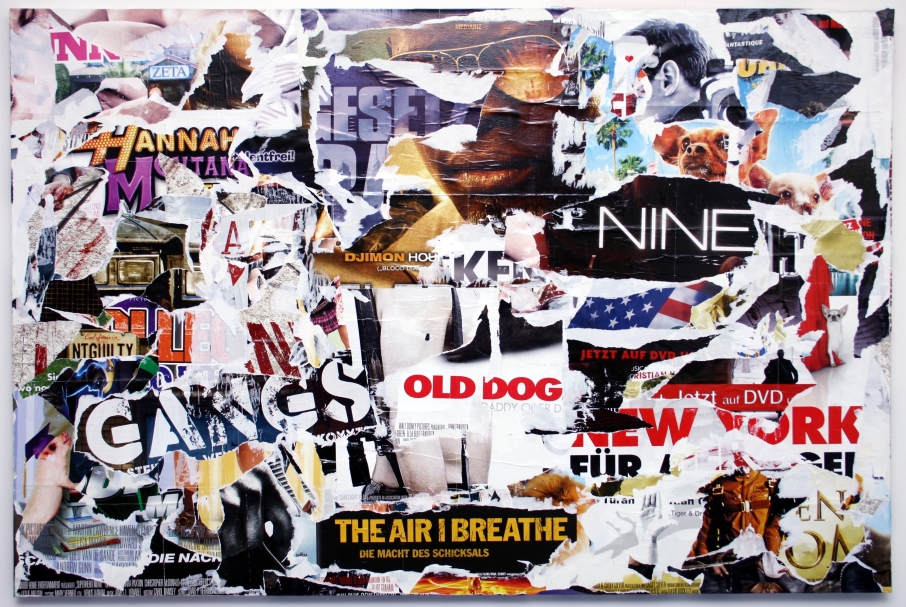 NINE... Decollage