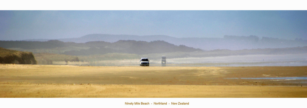 "Ninety Mile Beach - New Zealand"