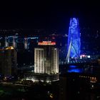 Ningbo Turm blau