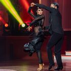 Nino Langella & Andra Valdilaite beim Paso Doble