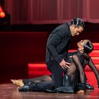 Nino Langella & Andra Valdilaite beim Paso Doble