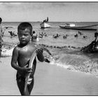 Niño con Tajalí, Guayacan, Margarita, Venezuela