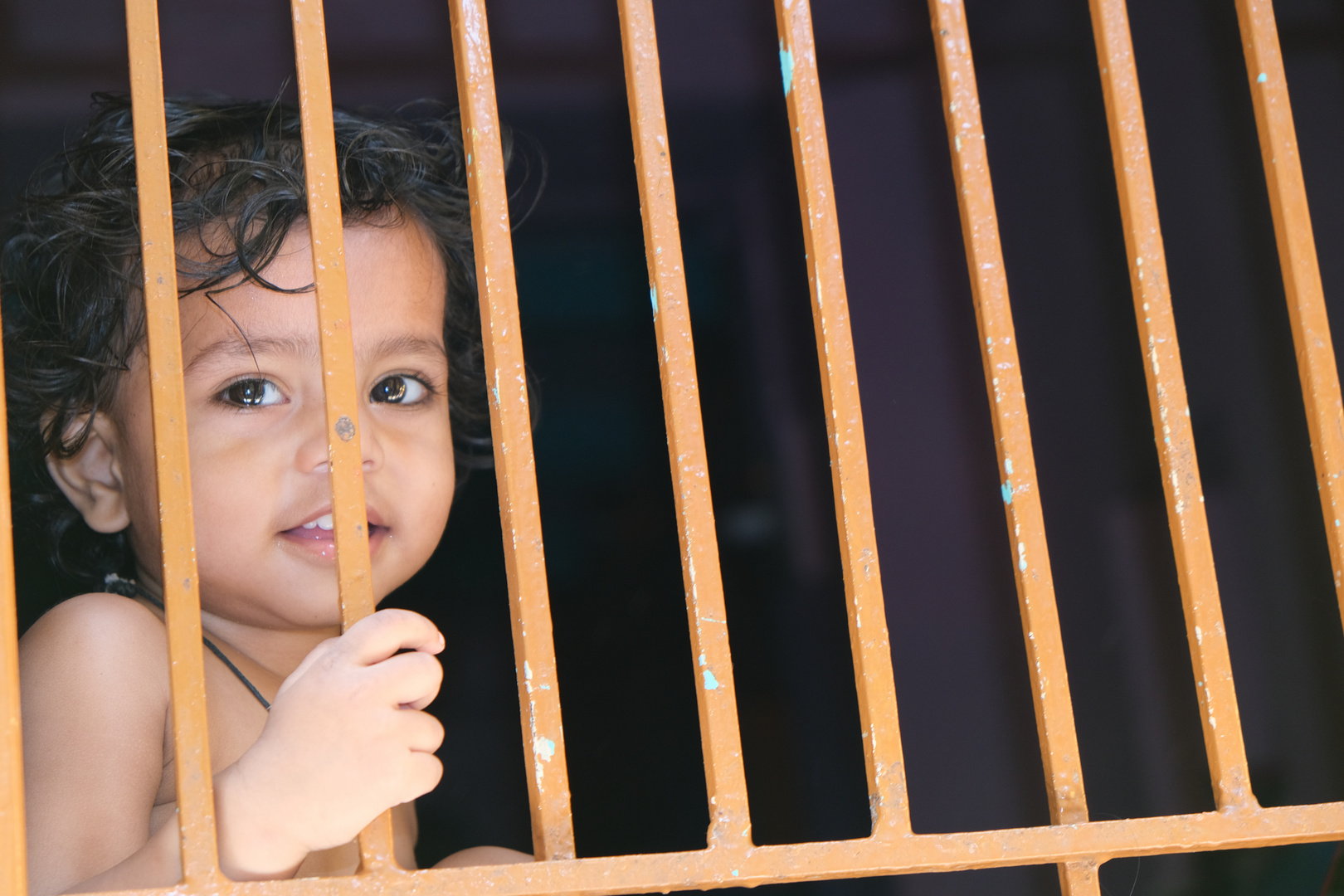 NIño en ventana-Jaipur.India