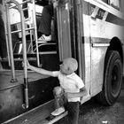 Niño omnibus, documental, fotoperiodismo,, Montevideo, Uruguay