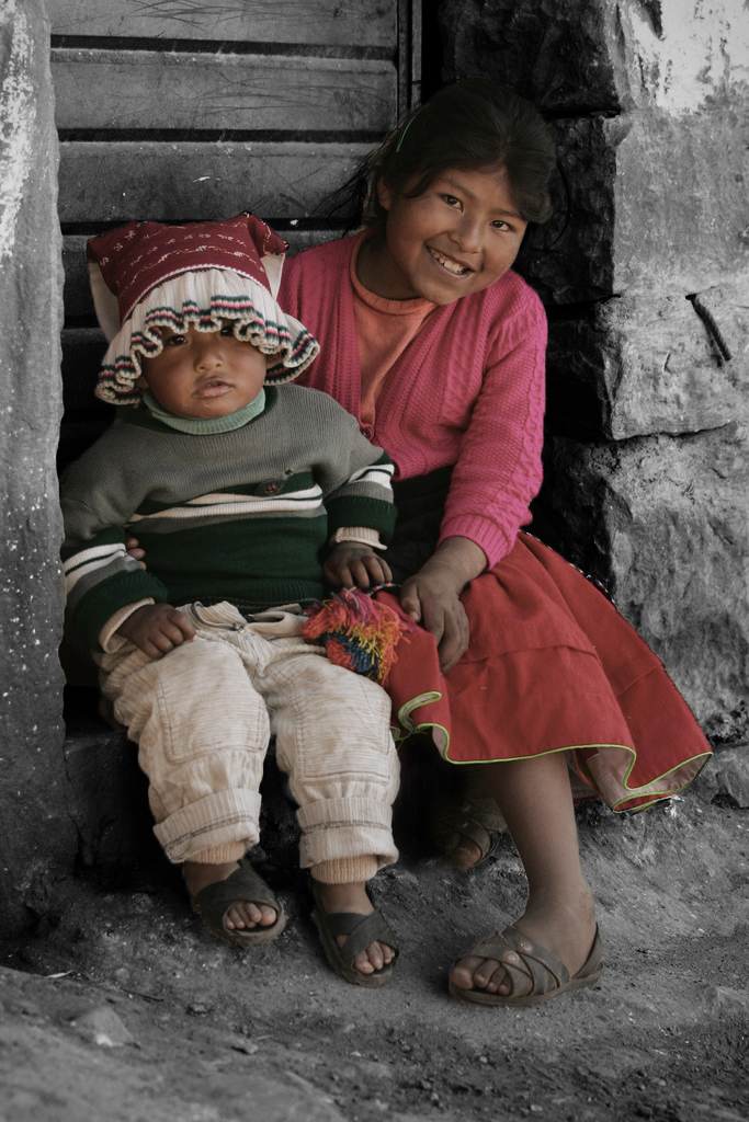 niños andinos de Cuzco - Peru